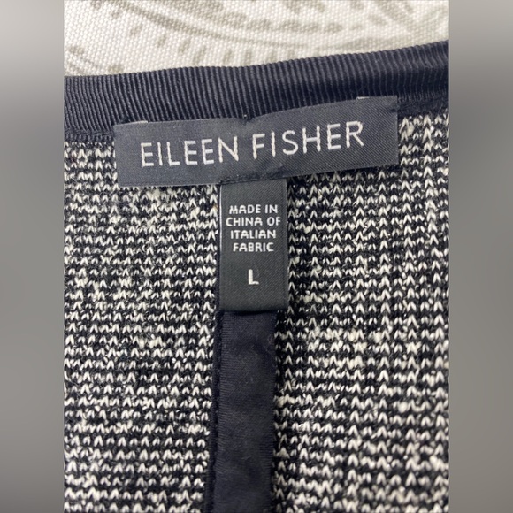 EILEEN FISHER ITALIAN FABRIC Jacket
Tweedy Knitted Cotton Crop - Picture 11 of 13